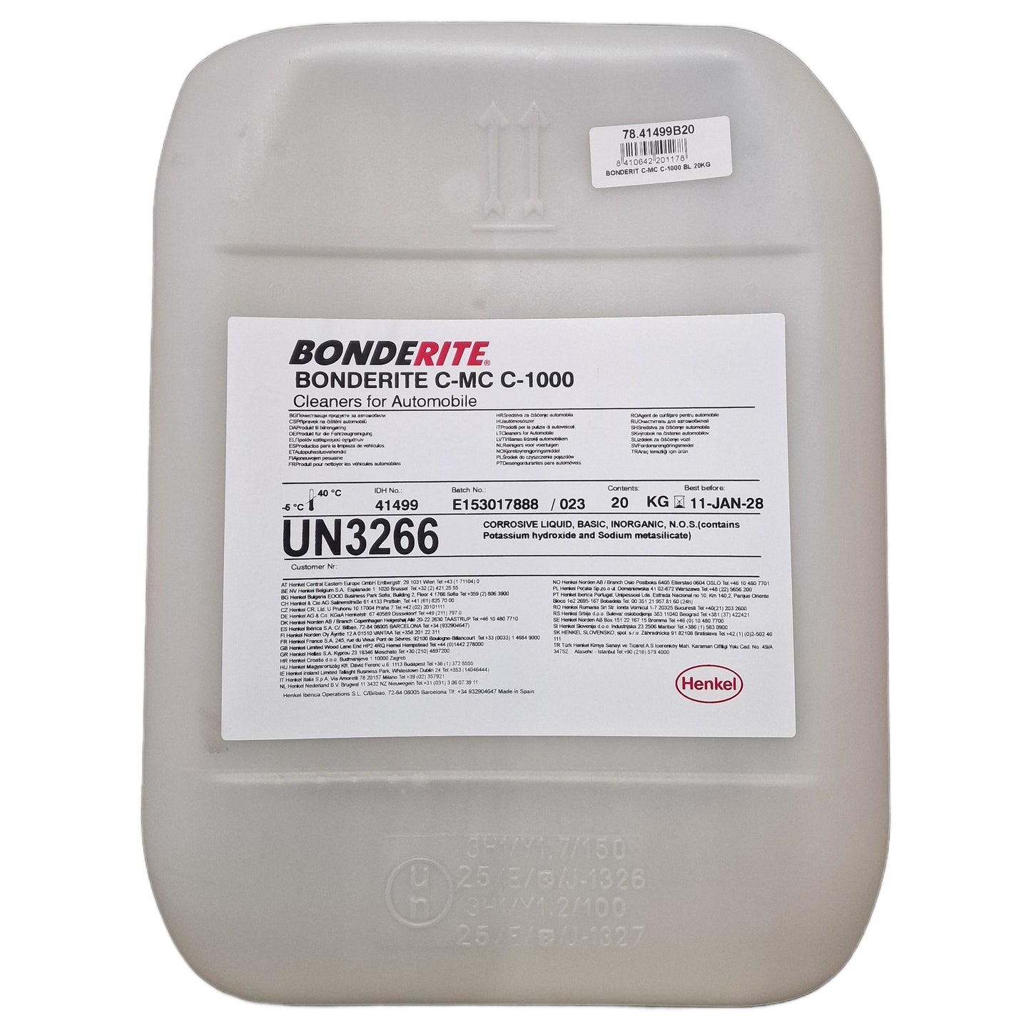 Bonderite C-MC 1000, 20 kgs