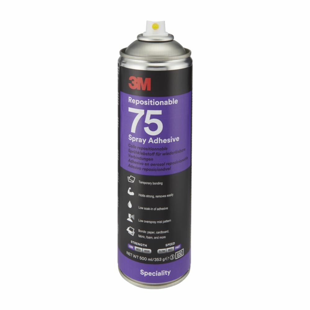 Adesivo em spray 3M 75